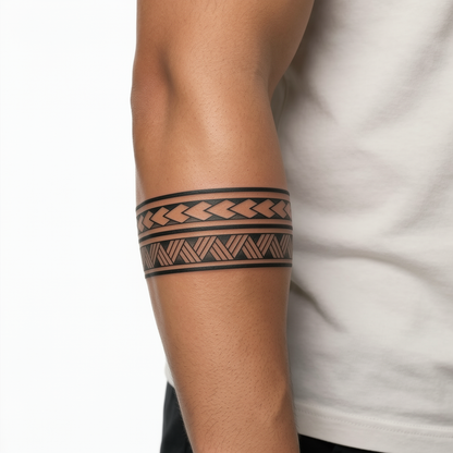 Arrow & Braid Band