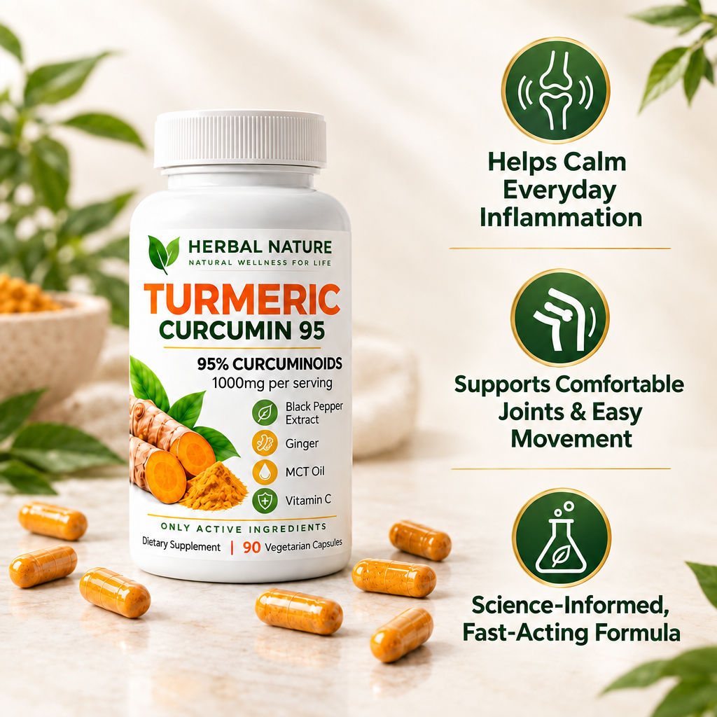 Turmeric Curcumin Capsules (1,000mg)