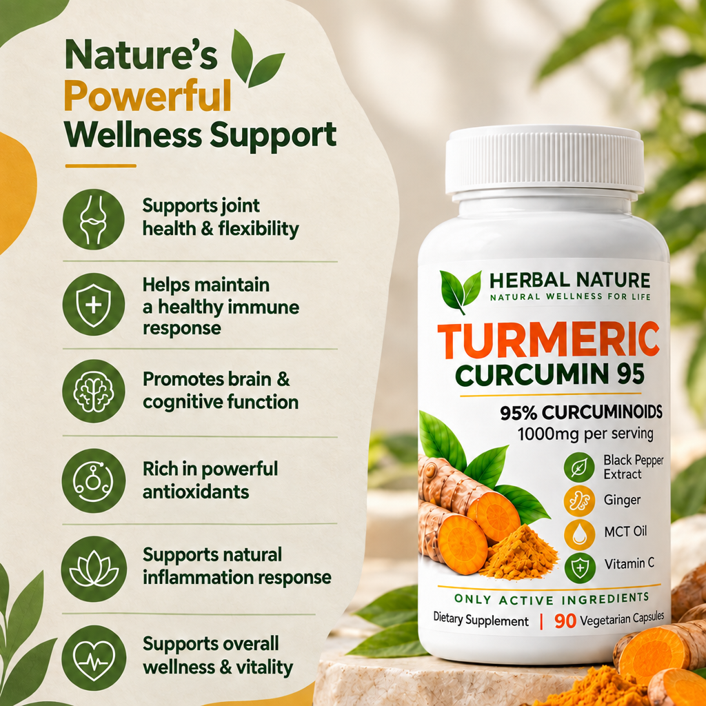 Turmeric Curcumin Capsules (1,000mg)