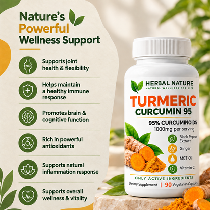 Turmeric Curcumin Capsules (1,000mg)