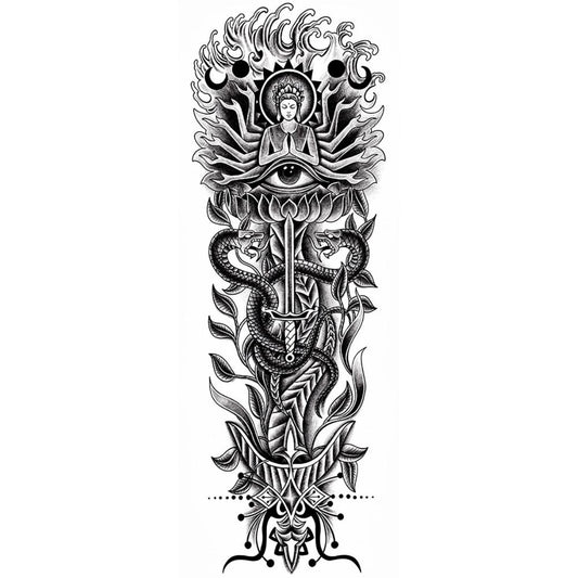 Buddha, Third Eye & Snakes