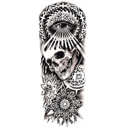 All-Seeing Eye, Skull & Mandala