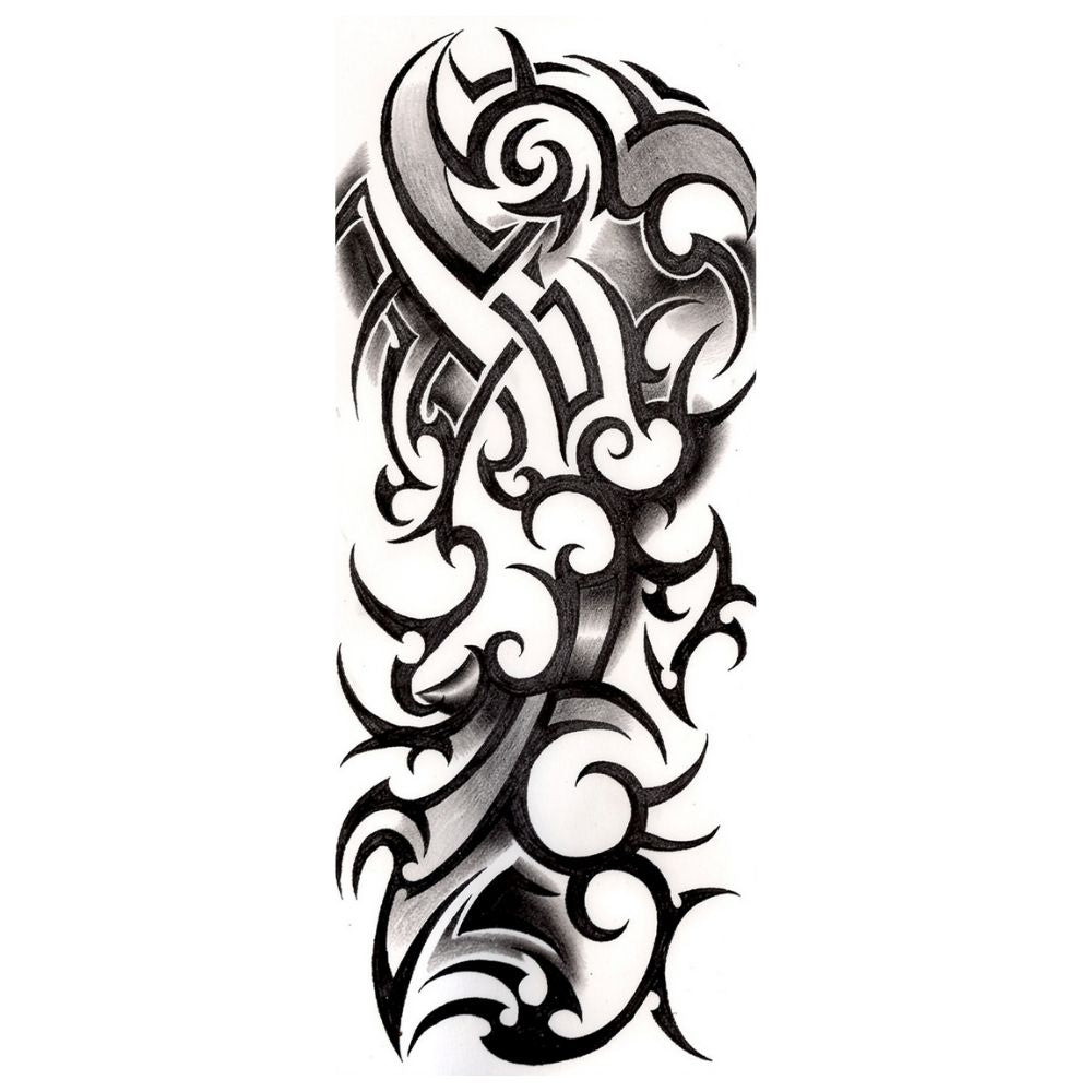 Tribal, Swirls & Spikes