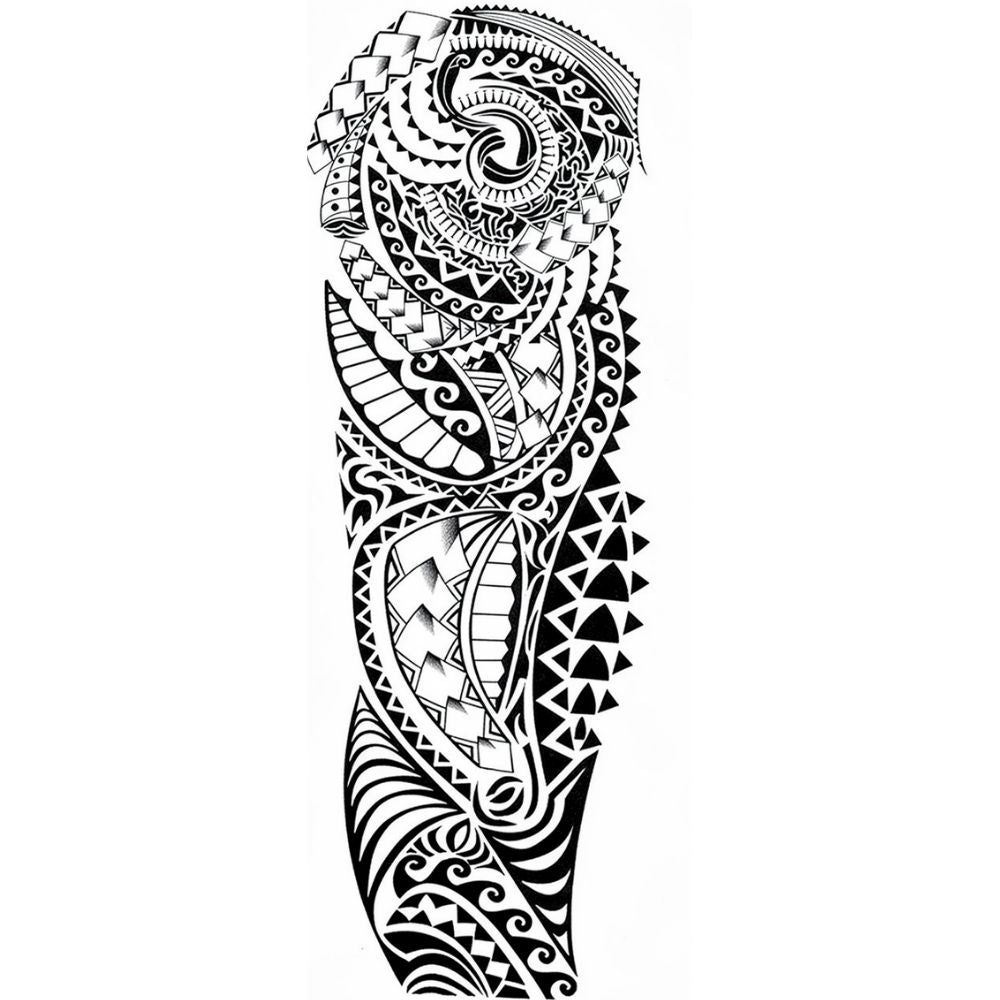 Polynesian Swirls, Waves & Geometric Band
