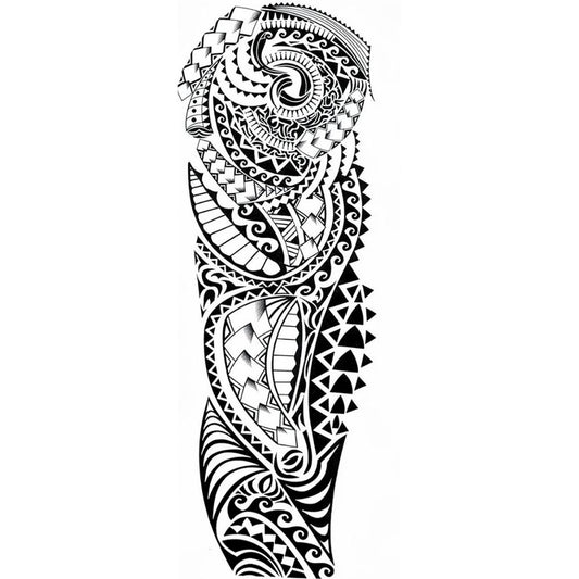 Polynesian Swirls, Waves & Geometric Band