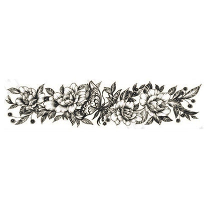 Floral and Butterfly Botanical Band