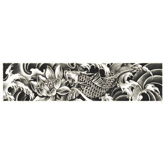 Japanese Koi Fish And Lotus Band