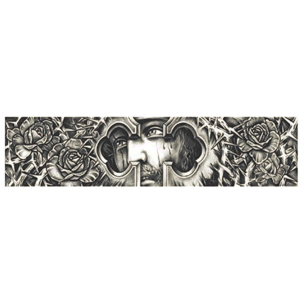 Jesus And Roses Armband