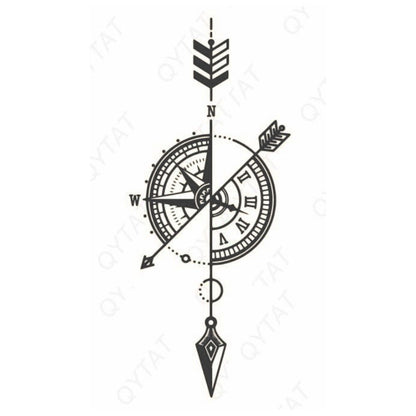 Arrow & Compass