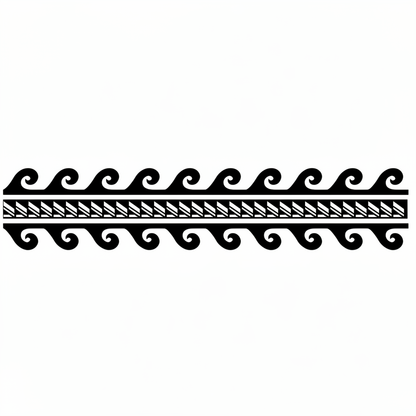 Greek Key Wave Band