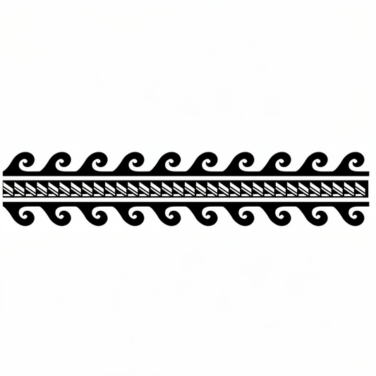 Greek Key Wave Band
