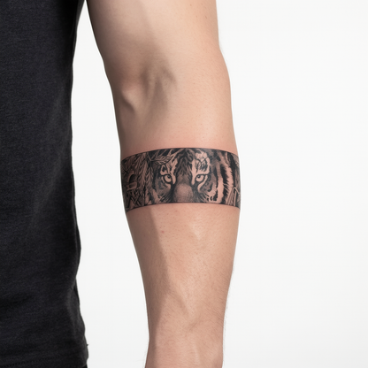 Tiger And Foliage Band