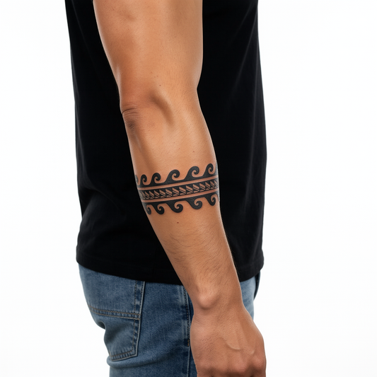 Greek Key Wave Band