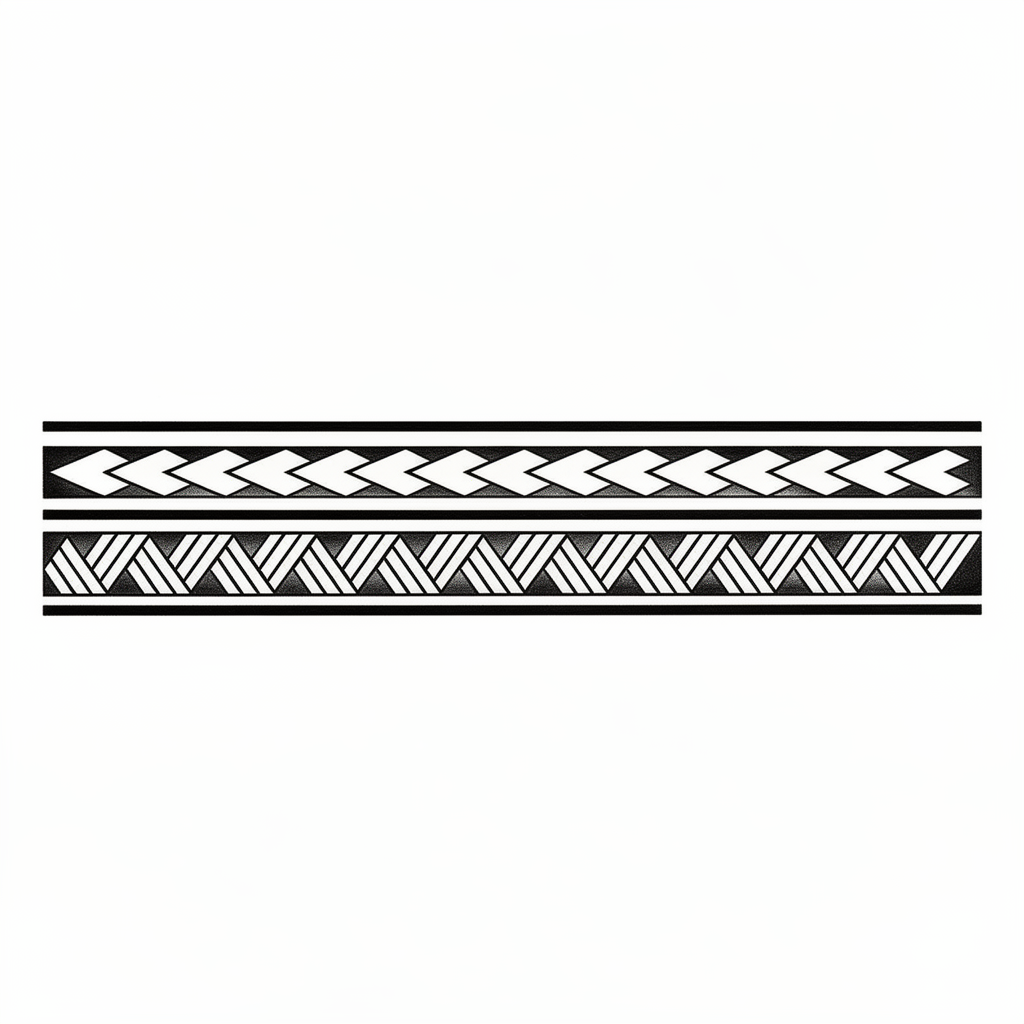 Arrow & Braid Band